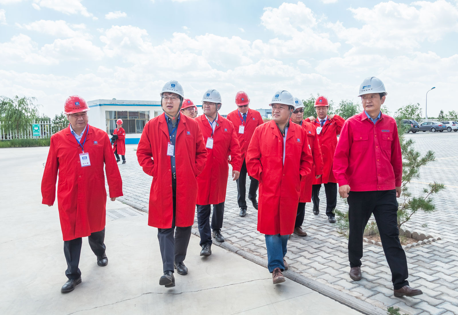 Chairman of Master Group and Hanas Group Ma Fuqiang Visits LNG Plants in Inner Mongolia and Shaanxi