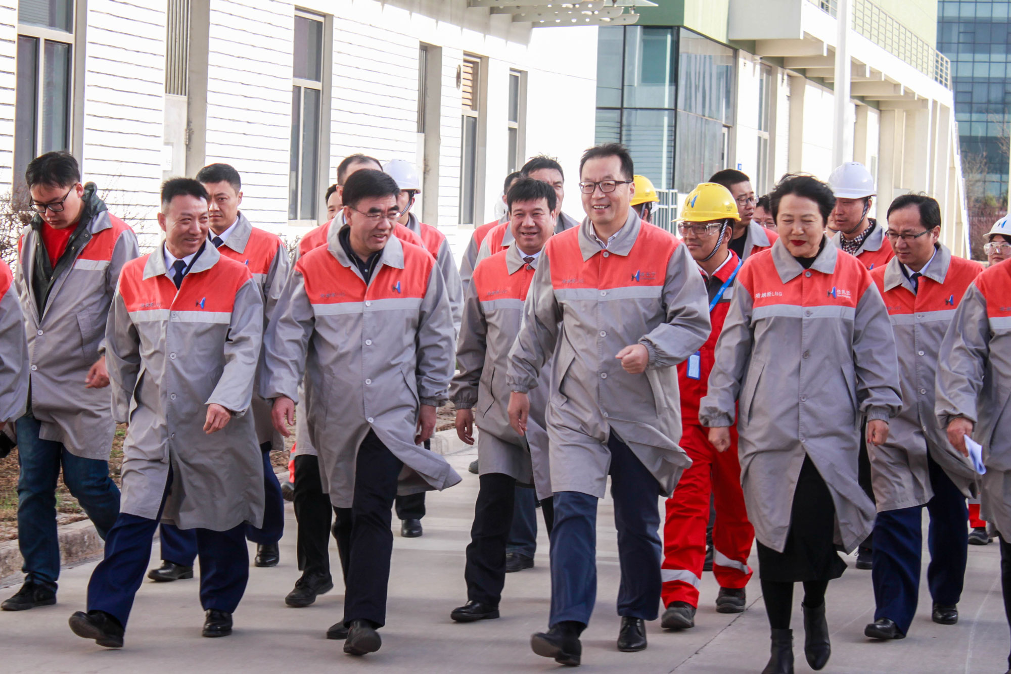 Yang Yujing, Mayor of Yinchuan City, and his team investigated and supervised the safety production work of Hanas LNG Plant